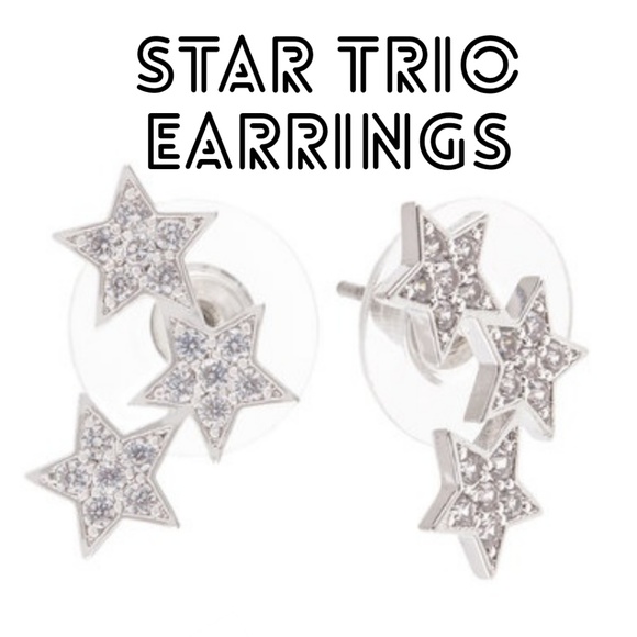 Jewelry - Star Trio Earrings